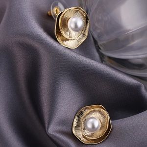 Anthropologie Jewelry - Gold Shell stud earrings Anthropologie Jewelry - Gold Shell stud earrings
